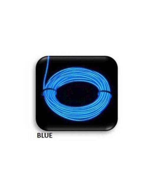 NEON FLUORESCENT LIGHT BLUE 3m ΜΕ ΤΡΟΦΟΔΟΤΙΚΟ ΜΠΑΤΑΡΙΑΣ (2ΧΑΑ not icl.) UNIVERSE – 2-U011099