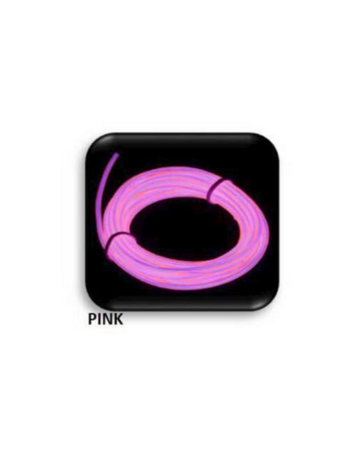 NEON FLUORESCENT LIGHT PINK 3m ΜΕ ΤΡΟΦΟΔΟΤΙΚΟ ΜΠΑΤΑΡΙΑΣ (2ΧΑΑ not icl.) UNIVERSE – 2-U011112