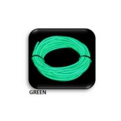 NEON FLUORESCENT LIGHT GREEN 3m ΜΕ ΤΡΟΦΟΔΟΤΙΚΟ ΜΠΑΤΑΡΙΑΣ (2ΧΑΑ not icl.) UNIVERSE – 2-U011129