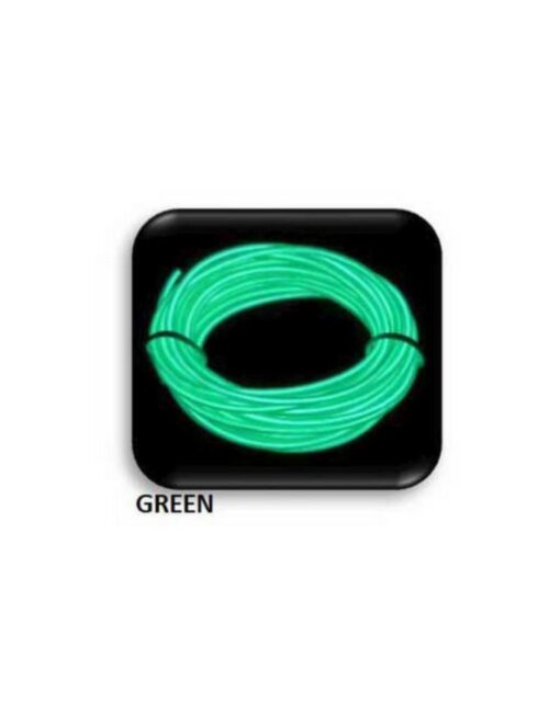 NEON FLUORESCENT LIGHT GREEN 3m ΜΕ ΤΡΟΦΟΔΟΤΙΚΟ ΜΠΑΤΑΡΙΑΣ (2ΧΑΑ not icl.) UNIVERSE – 2-U011129