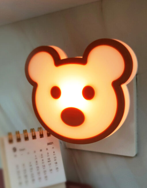 ΦΩΤΑΚΙ ΝΥΚΤΟΣ LED 0,3W 4000Κ 230V ME AIΣΘΗΤΗΡΑ ΦΩΤΟΣ ΑΡΚΟΥΔΑΚΙ ΠΟΡΤΟΚΑΛΙ UNIVERSE – 2-U011778