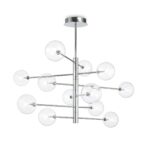 IDEAL LUX Κρεμαστό Φωτιστικό EQUINOXE 12xG4 Χρωμίου – 200118