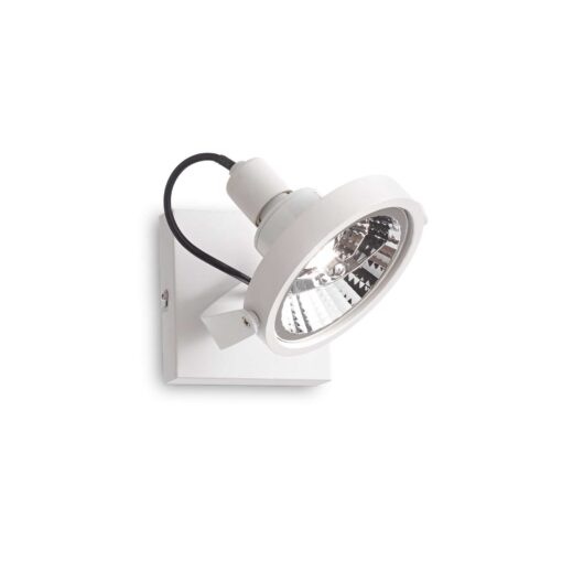 IDEAL LUX Πλαφονιέρα Οροφής GLIM 1xGU10 Λευκού Χρώματος – 200194