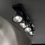 IDEAL LUX Πλαφονιέρα Οροφής GLIM 4xGU10 Λευκού Χρώματος – 200217