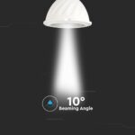 LED SPOT Λάμπα GU10 6W V-TAC PRO Samsung Chip 10° 500lm Φυσικό Λευκό 4000K – 20027