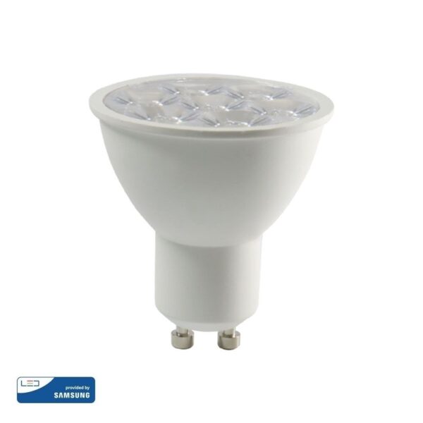 LED SPOT Λάμπα GU10 6W V-TAC PRO Samsung Chip 10° 500lm Φυσικό Λευκό 4000K – 20027