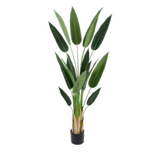 GloboStar® Artificial Garden STRELITZIA 20029 Τεχνητό Διακοσμητικό Φυτό  Στρελίτσια – Πουλί του Παραδείσου Υ140cm
