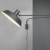 Φωτιστικό Τοίχου Trio Lighting   E27 Μαύρο Ματ Μεταλλικό    200300132