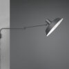 Φωτιστικό Τοίχου Trio Lighting   E27 Μαύρο Ματ Μεταλλικό    200300132