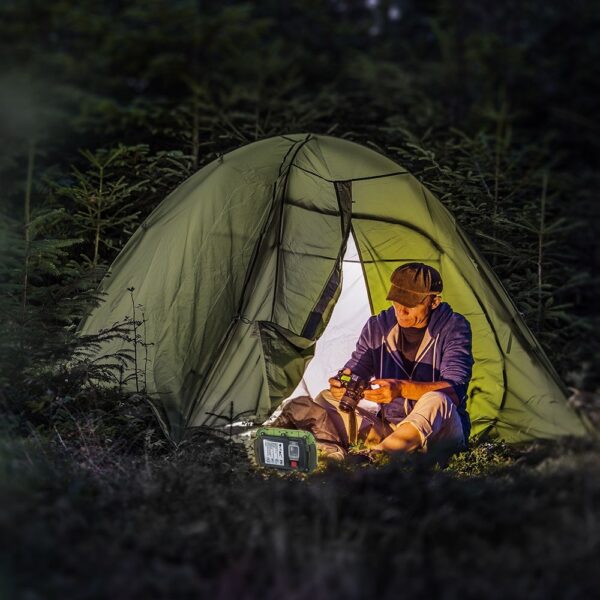 LED Προβολέας Φορητός με Micro USB & SOS Flash Επαναφορτιζόμενος 10W V-TAC PRO Samsung Chip 100° 700lm IP44 Φυσικό 4000K – 20037