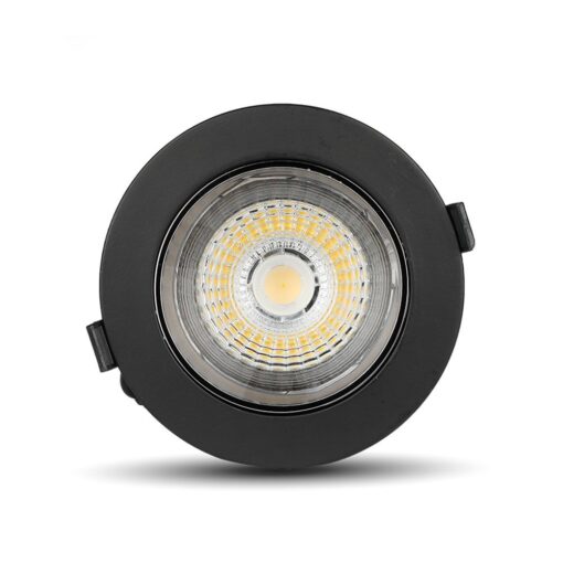 LED Φωτιστικό Χωνευτό COB 30W Μαύρο V-TAC PRO Samsung Chip 120° 2400lm Ψυχρό 6400K – 20059
