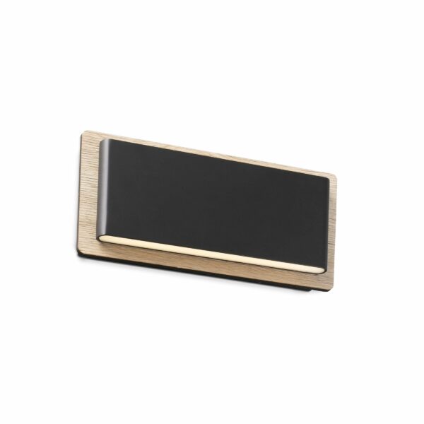 Faro Barcelona Φωτιστικό Τοίχου Led 6W Mood  Μαύρο Ξύλινο – 20061