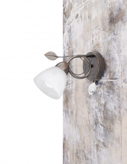 Φωτιστικό Τοίχου Trio Lighting   E14 Σκουριά Αντικέ Μεταλλικό    200700128