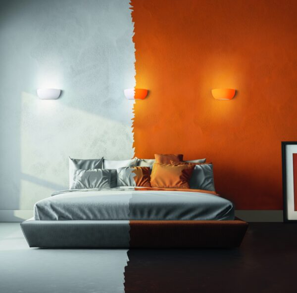 Φωτιστικό Τοίχου Trio Lighting   E14 Λευκό Γύψινο    201000101