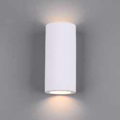 Φωτιστικό Τοίχου Trio Lighting   2xGU10 Λευκό Γύψινο    201100201