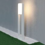 LED Φωτιστικό Κολωνάκι Δαπέδου Λευκό Αδιάβροχο 10W V-TAC PRO Samsung Chip IP65 900lm Θερμό 3000K – 20116