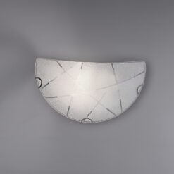 Φωτιστικό Τοίχου Trio Lighting   E27 Λευκό Γυαλί    201200100