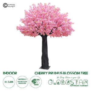 GloboStar® Artificial Garden CHERRY PRUNUS BLOSSOM TREE 20164 Τεχνητό Διακοσμητικό Δέντρο Άνθος Κερασιάς Προύμνη Υ340cm