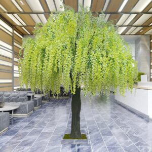 GloboStar® Artificial Garden LABURNUM TREE 20165 Τεχνητό Διακοσμητικό Δέντρο Λαβούρνο Υ340cm