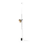 Faro Barcelona WHIZZ Black/golden pendant/floor lamp E27   – 20166-95