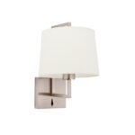 Faro Barcelona FRAME Matt Επιτοίχιο Φωτιστικό, Νικελ Μπεζ Χρώματος – 20170-02