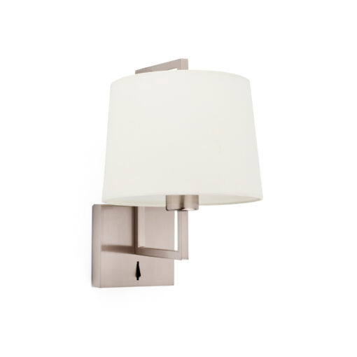 Faro Barcelona FRAME Matt Επιτοίχιο Φωτιστικό, Νικελ Μπεζ Χρώματος – 20170-02
