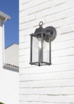 Φωτιστικό Τοίχου Trio Lighting   E27 Ανθρακί Αλουμίνιο   IP23 201960142