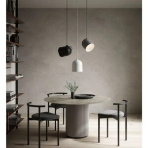 Κρεμαστό Φωτιστικό DFTP  Angle 1xE27 Λευκού Χρώματος – 2020673001