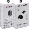 Ακουστικό Bluetooth για κινητά τηλέφωνα μαύρο V-TAC – 7704