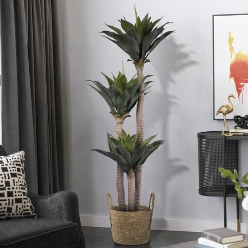 GloboStar® Artificial Garden AGAVE 20215 Τεχνητό Διακοσμητικό Φυτό Αγαύη Υ150cm