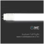 Λάμπα LED G13 T8 Samsung SMD Nano-Plastic 7.5W 600mm Rotatable Ψυχρό λευκό 6500K 110lm/W V-TAC – 21687