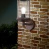 Φωτιστικό Τοίχου Trio Lighting   E27 Σκουριά Αλουμίνιο   IP44 202360124