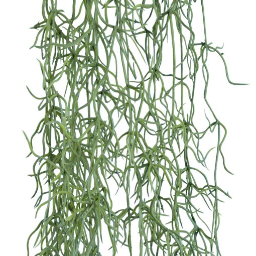GloboStar® Artificial Garden TILLANDSIA HANGING 20236 Τεχνητό Διακοσμητικό Κρεμαστό Φυτό Ισπανικό Βρύο Τιλάντσια Υ120cm