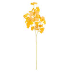 GloboStar® Artificial Garden GINKGO BRANCH 20260 Τεχνητό Διακοσμητικό Κλαδί Γκίγκο Π22 x Υ80cm