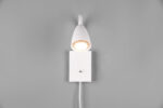 Φωτιστικό Τοίχου Trio Lighting WANDA  1x GU10 Λευκό Ματ Μεταλλικό   – 202670131