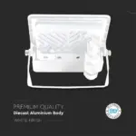 LED Προβολέας με Ανιχνευτή Κίνησης 10W V-TAC PRO Samsung Chip 100° 735lm Λευκός IP65 Θερμό 3000K – 20268