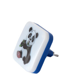 GloboStar® KIDDO 202-0007 Παιδικό Φωτιστικό Νυκτός LED 1W 95lm 360° AC220-240V IP20 Ψυχρό Λευκό 6000K – Μ5.5 x Π5.5 x Υ8cm – 2 Χρόνια Εγγύηση