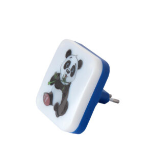 GloboStar® KIDDO 202-0007 Παιδικό Φωτιστικό Νυκτός LED 1W 95lm 360° AC220-240V IP20 Ψυχρό Λευκό 6000K – Μ5.5 x Π5.5 x Υ8cm – 2 Χρόνια Εγγύηση