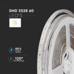 LED Ταινία 5W V-TAC Dimmable 420lm/m Αδιάβροχη IP65 Μπλε 5 Μέτρα – 212035