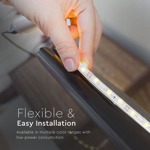 LED Ταινία 5W V-TAC Dimmable 420lm/m Αδιάβροχη IP65 Μπλε 5 Μέτρα – 212035