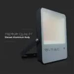 LED Προβολέας 100W V-TAC PRO Samsung Chip Μαύρος 100° 13700lm Αδιάβροχος IP65 Φυσικό 4000K – 20406
