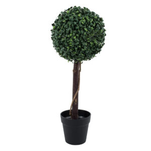 GloboStar® Artificial Garden BUXUS 20405 Τεχνητό Διακοσμητικό Φυτό Πυξός Υ60cm