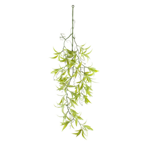 GloboStar® Artificial Garden SALIX MATSUDANA HANGING BRANCH 20414 Τεχνητό Διακοσμητικό Κρεμαστό Φυτό Ιτέα Υ80cm