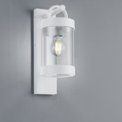 Φωτιστικό Τοίχου Trio Lighting   E27 Λευκό Ματ Αλουμίνιο   IP44 204160131