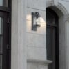 Φωτιστικό Τοίχου Trio Lighting   E27 Ανθρακί Αλουμίνιο   IP44 204160142
