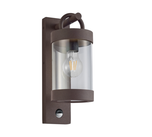 Φωτιστικό Τοίχου Trio Lighting   E27 Σκουριά Αλουμίνιο   IP44 204169124