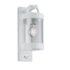 Φωτιστικό Τοίχου Trio Lighting   E27 Λευκό Ματ Αλουμίνιο   IP44 204169131