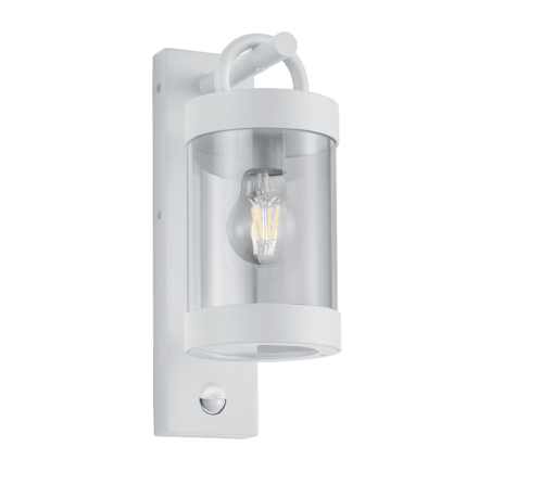 Φωτιστικό Τοίχου Trio Lighting   E27 Λευκό Ματ Αλουμίνιο   IP44 204169131