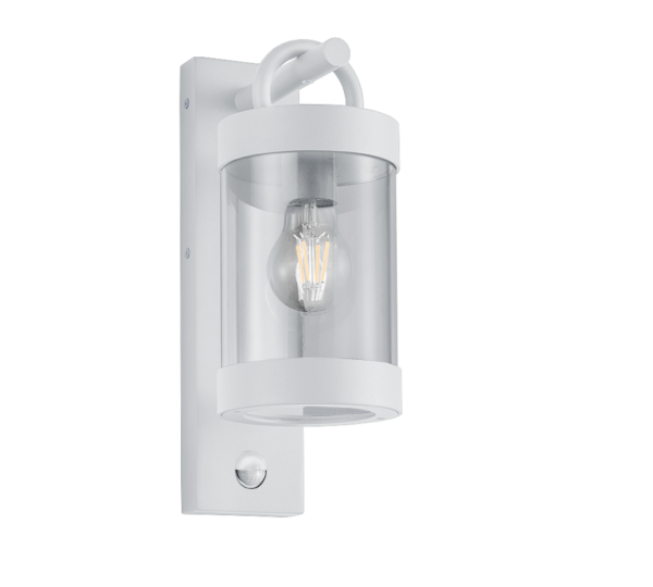 Φωτιστικό Τοίχου Trio Lighting   E27 Λευκό Ματ Αλουμίνιο   IP44 204169131