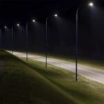 LED φωτιστικό δρόμου Samsung SMD 30W 6500Κ ψυχρό λευκό 100lm/W με ρυθμιζόμενο αντάπτορα V-TAC – 20423